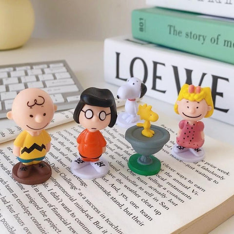 Kit 12 Bonecos Turma do Snoopy — detalhes do produto