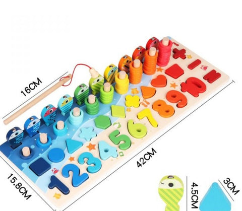 Quadro de Tarefas Funny Puzzle - Montessoriano — detalhes do produto