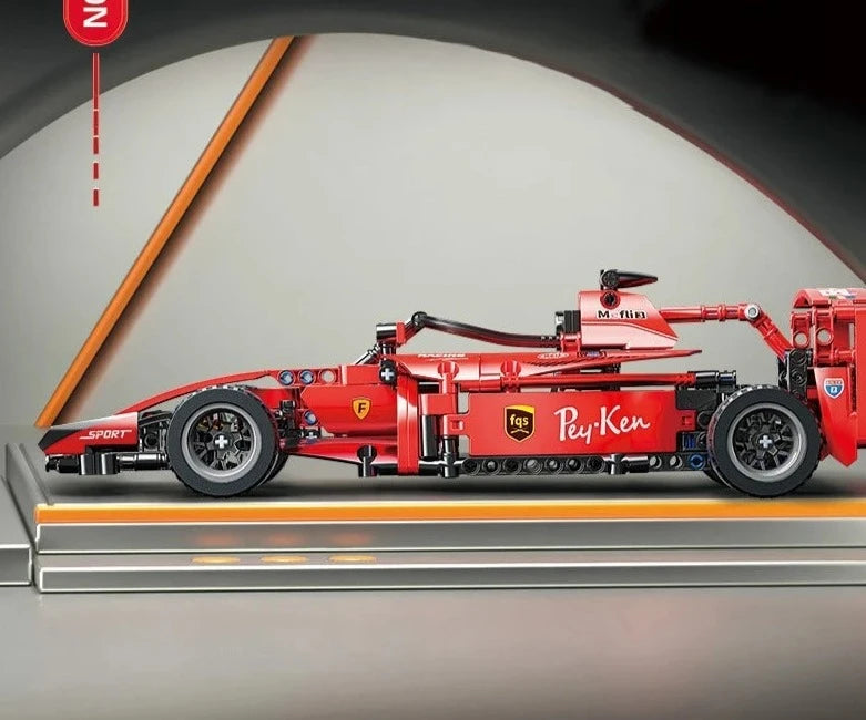 Carro de Corrida F1 em Blocos - 455 peças - Edição Limitada — detalhes do produto