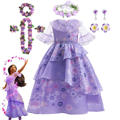 Fantasia Infantil Feminina Filme Encanto — detalhes do produto