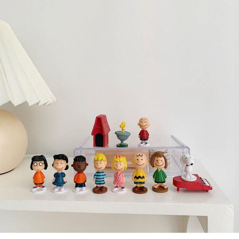 Kit 12 Bonecos Turma do Snoopy — detalhes do produto