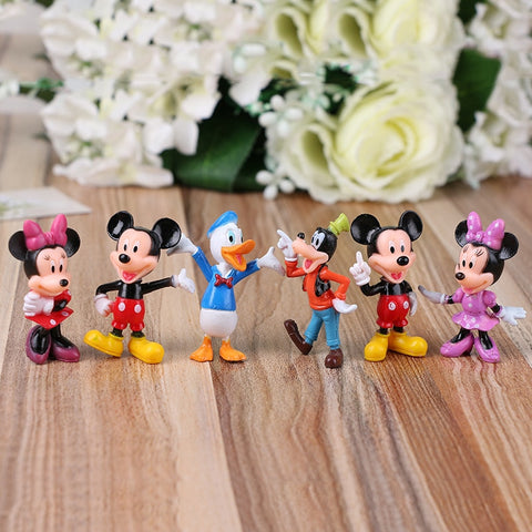 Kit 6 Bonecos Mickey e sua Turma — detalhes do produto