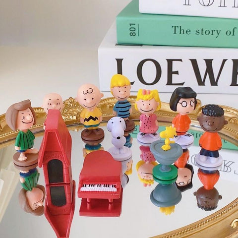 Kit 12 Bonecos Turma do Snoopy — detalhes do produto