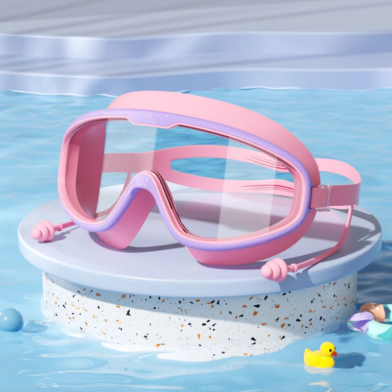 AquaVision Kids™ - Óculos de Natação Confortáveis para Crianças