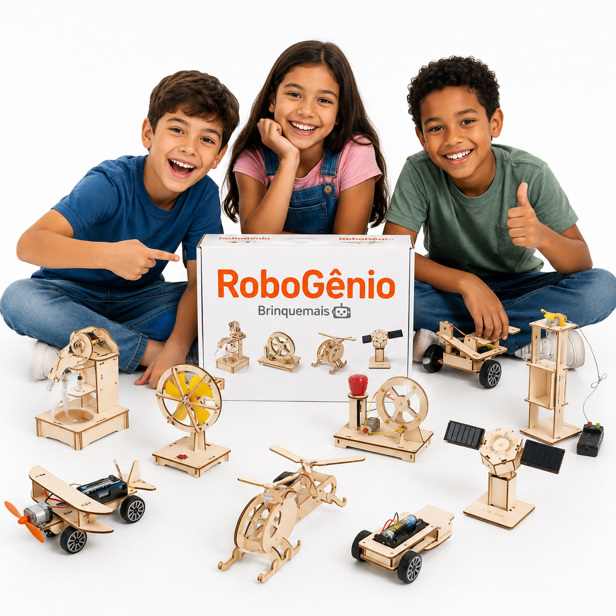 Robogênio - Kit de Robótica Solar