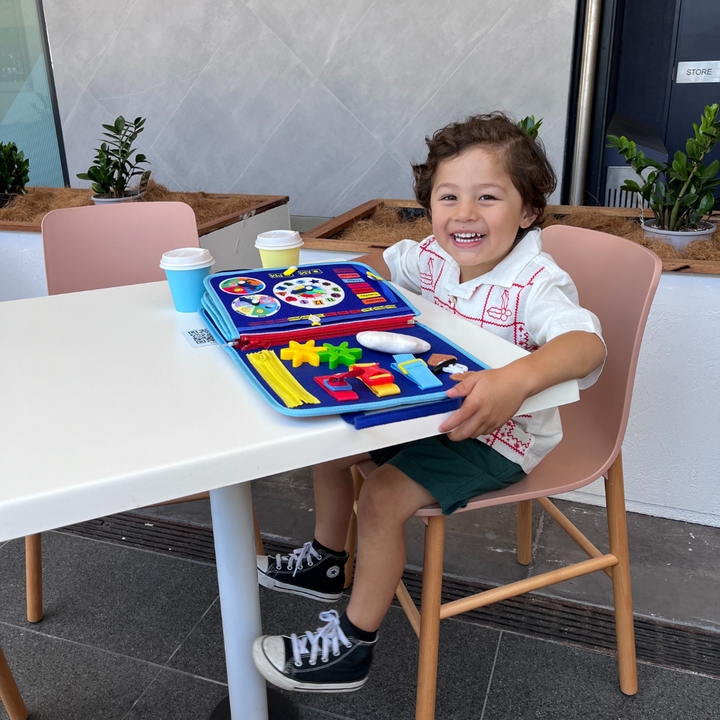 Toddla™ - Maleta Sensorial Montessori — detalhes do produto