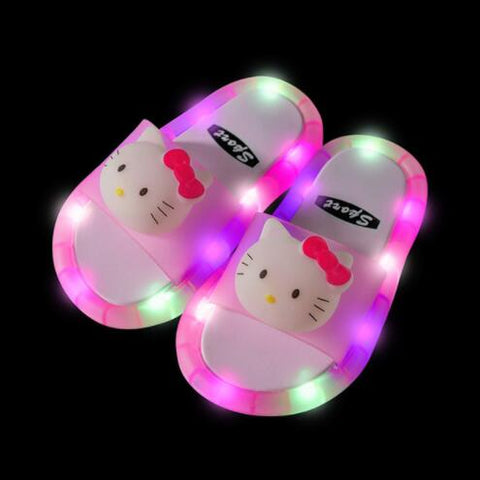 Chinelo Infantil Hello Kitty com Luzes — detalhes do produto