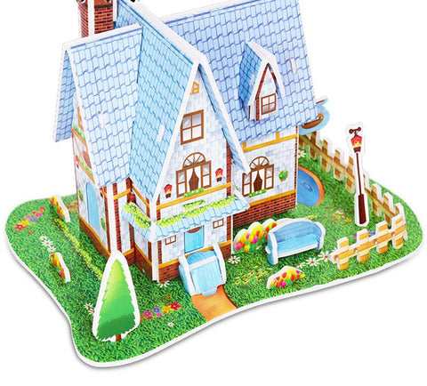 Quebra Cabeça 3D - Casas para Brincar — detalhes do produto