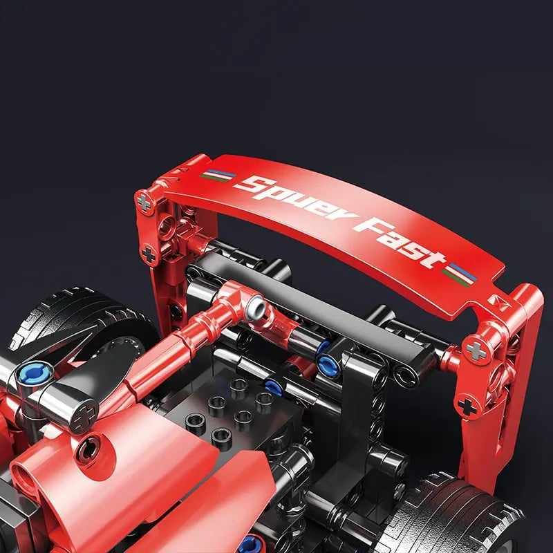 Carro de Corrida F1 em Blocos - 455 peças - Edição Limitada
