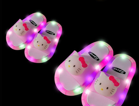 Chinelo Infantil Hello Kitty com Luzes — detalhes do produto