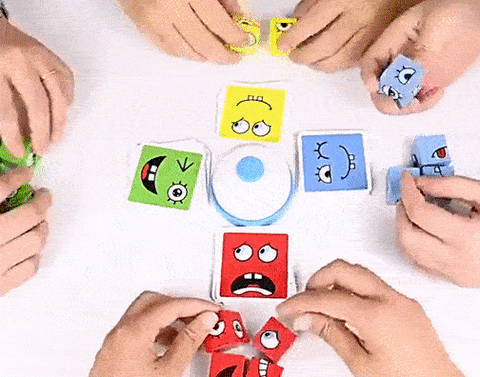 Jogo de Tabuleiro Troca de Face — detalhes do produto