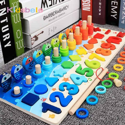 Quadro de Tarefas Funny Puzzle - Montessoriano — detalhes do produto