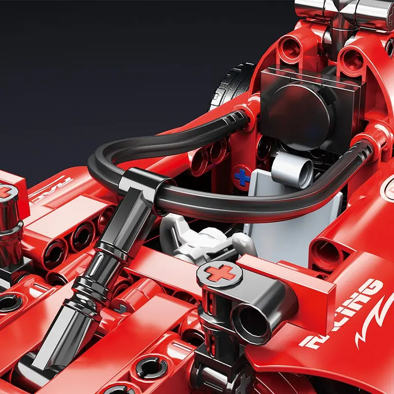 Carro de Corrida F1 em Blocos - 455 peças - Edição Limitada — detalhes do produto