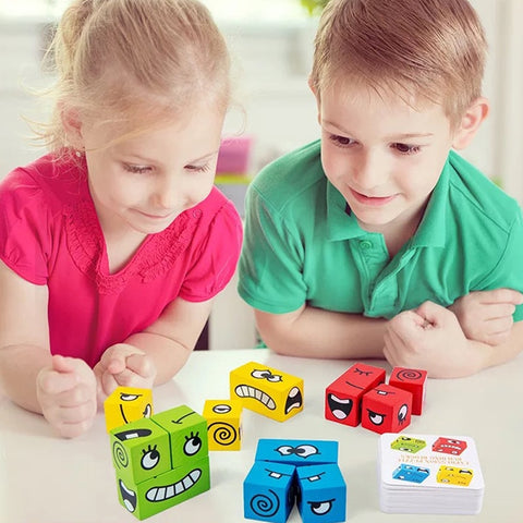 Jogo de Tabuleiro Troca de Face — detalhes do produto