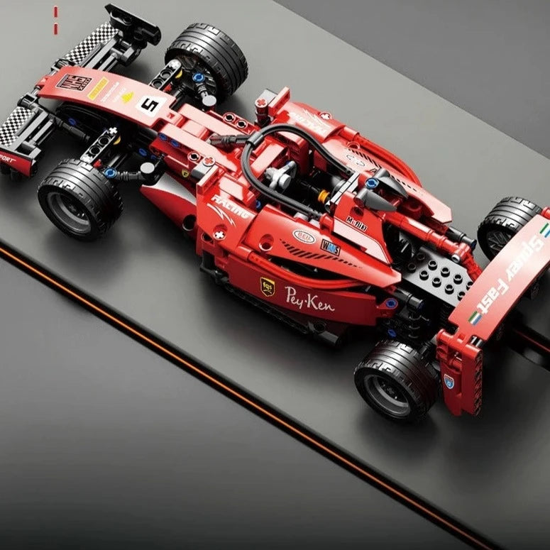 Carro de Corrida F1 em Blocos - 455 peças - Edição Limitada — detalhes do produto
