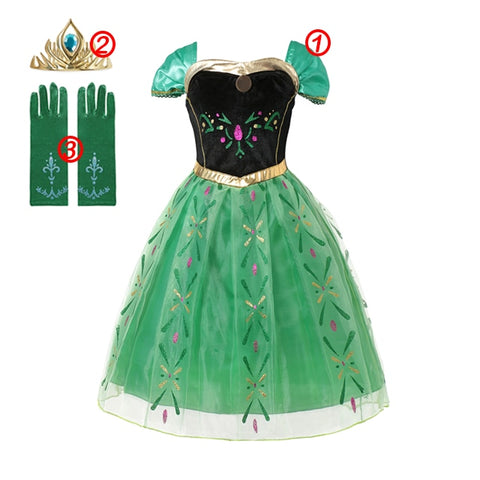 Fantasia Princesas Fronzen - Elsa e Anna — detalhes do produto